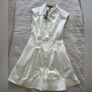 Steve Madden white dress NWT